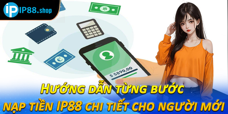 Hướng dẫn từng bước nạp tiền IP88 chi tiết cho người mới