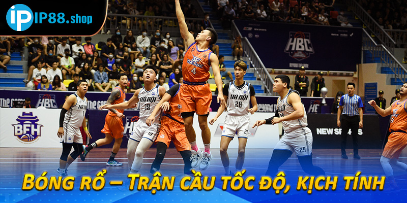 Bóng rổ – Trận cầu tốc độ, kịch tính